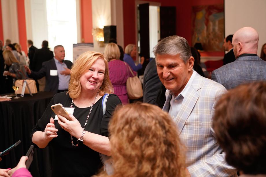 Manchin Honored At Friends of the Discover the Real WV Foundation Reception