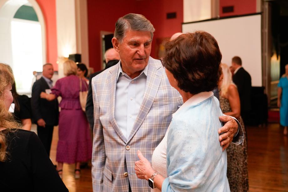 Manchin Honored At Friends of the Discover the Real WV Foundation Reception