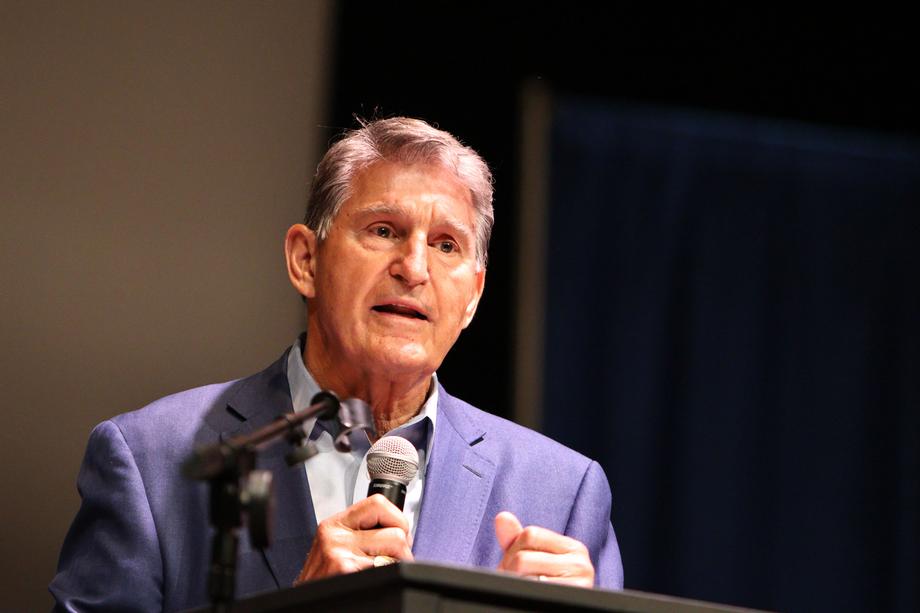 Manchin Attends American Legion Mountaineer Boys State, Rhododendron Girls State