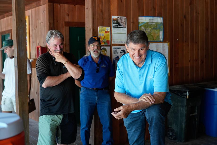 Manchin Leads Ribbon Cutting for Updated Zipline Course at Adventures on the Gorge